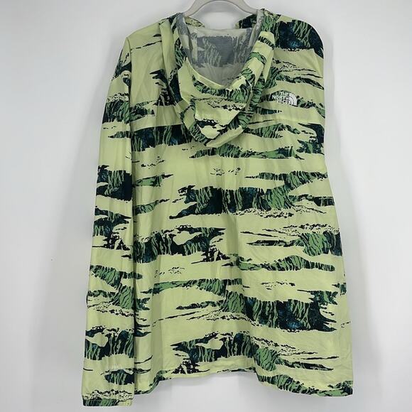 North Face Men's Windbreaker Jacket Cyclone 3 Windwall XXL Camo - Picture 2 of 13